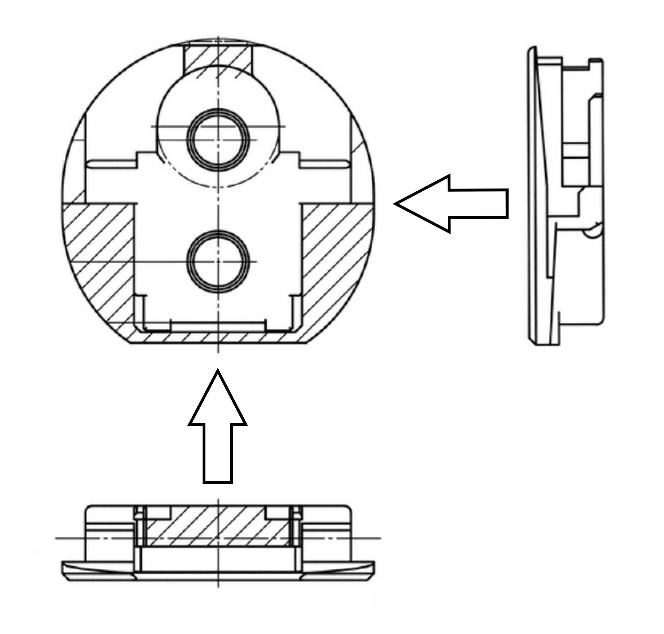 HPQ-B01 | PVC BRACKET FOR HPQ HPQ-B01 | PVC BRACKET FOR HPQ